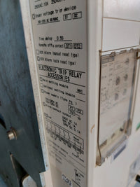 MITSUBISHI AE1600-SW LOW VOLTAGE AIR CIRCUIT BREAKER