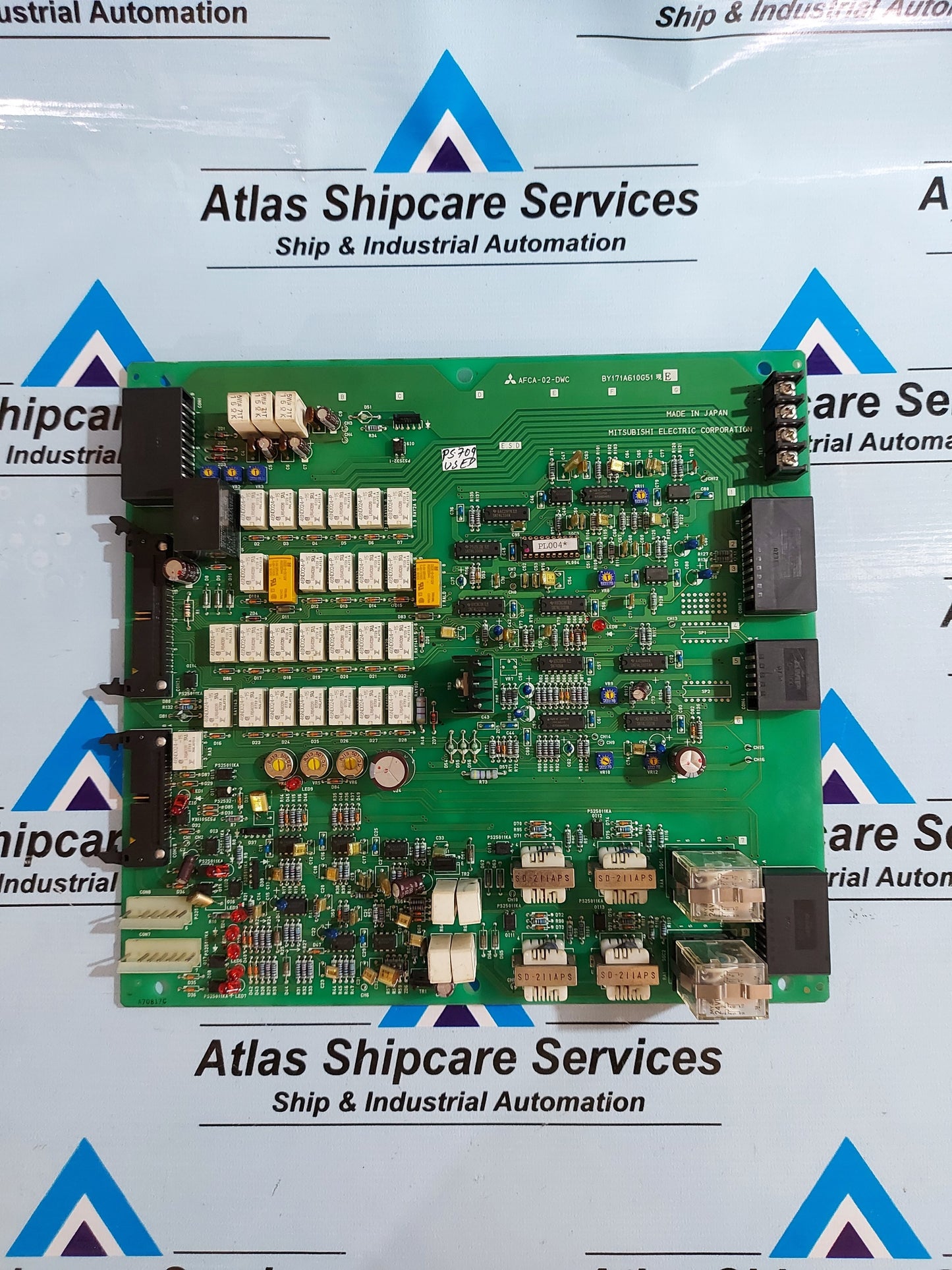 MITSUBISHI AFCA-02-DWC BY171A610G51 CONTROL BOARD