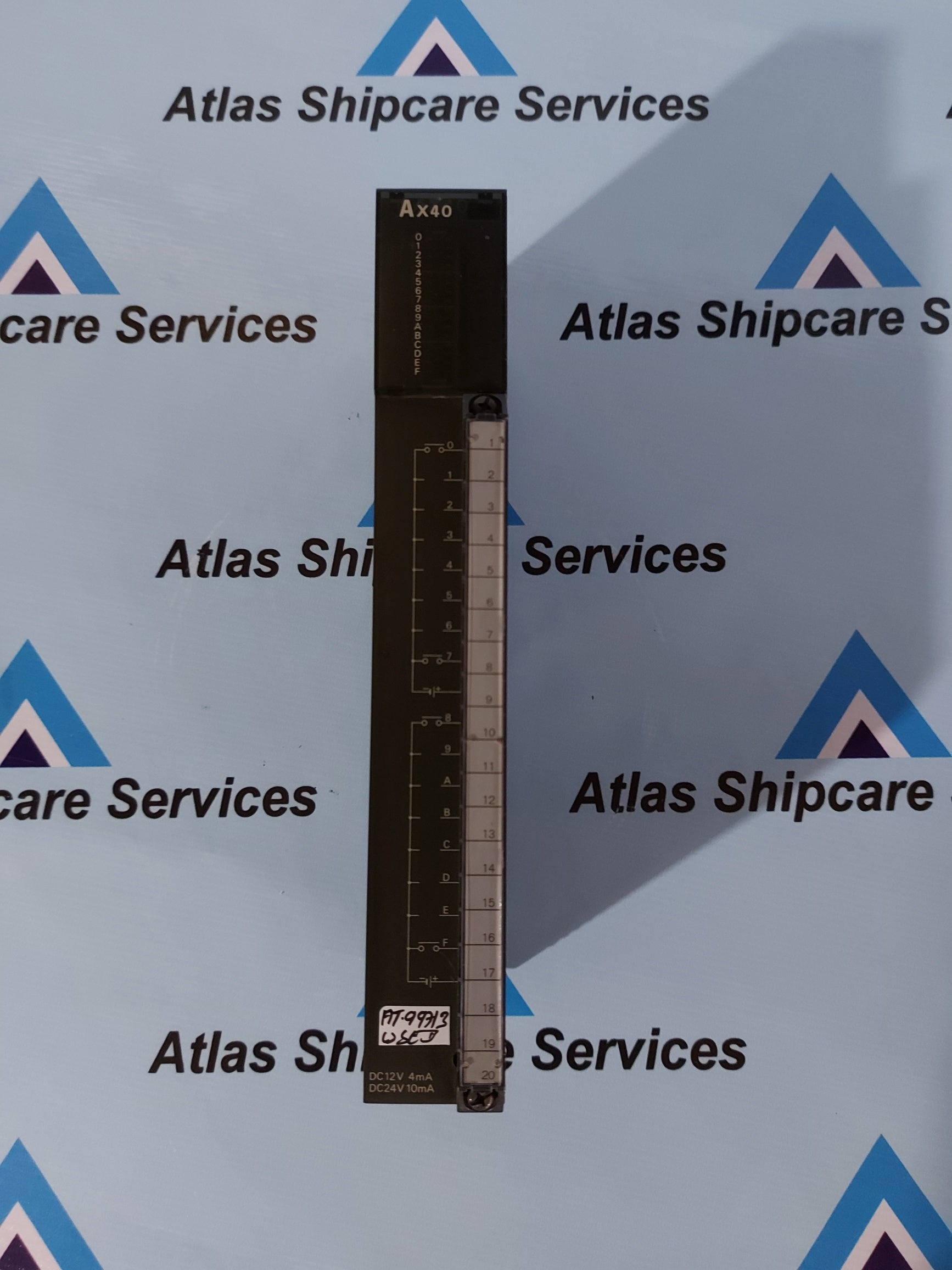 MITSUBISHI AX40 MELSEC 16 POINT DC INPUT MODULE