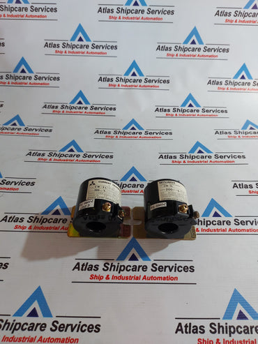 MITSUBISHI CW-5L CURRENT TRANSFORMER RATIO 200AT/5A AG560
