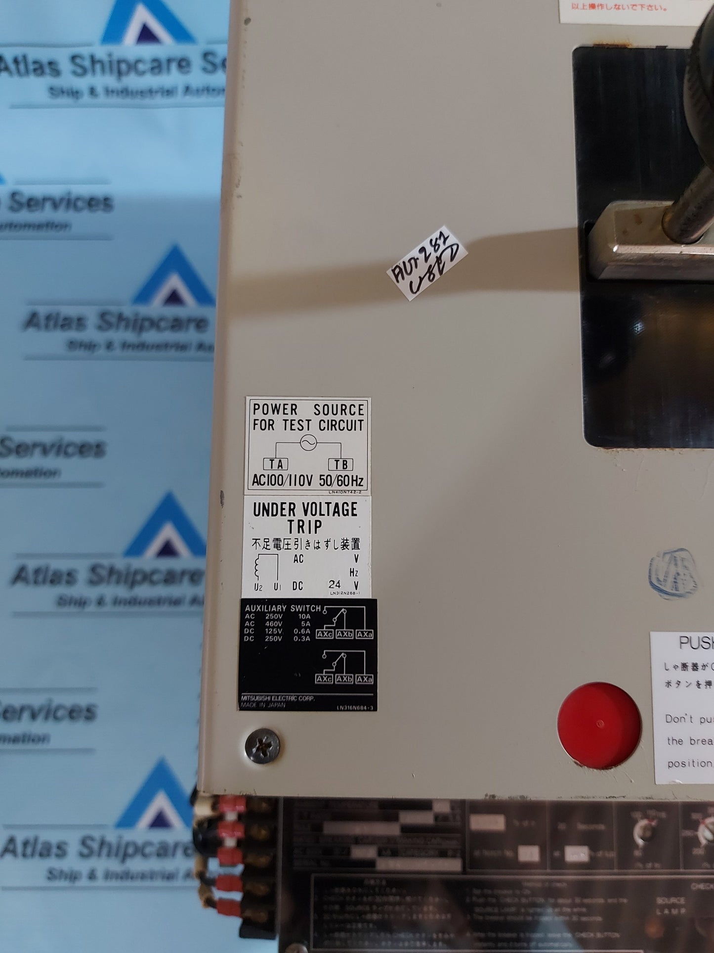 MITSUBISHI ELECTRIC ABE 403-S AIR CIRCUIT BREAKER AG281