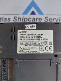 MITSUBISHI ELECTRIC GT2104-RTBD GRAPHIC OPERATION TERMINAL AG654