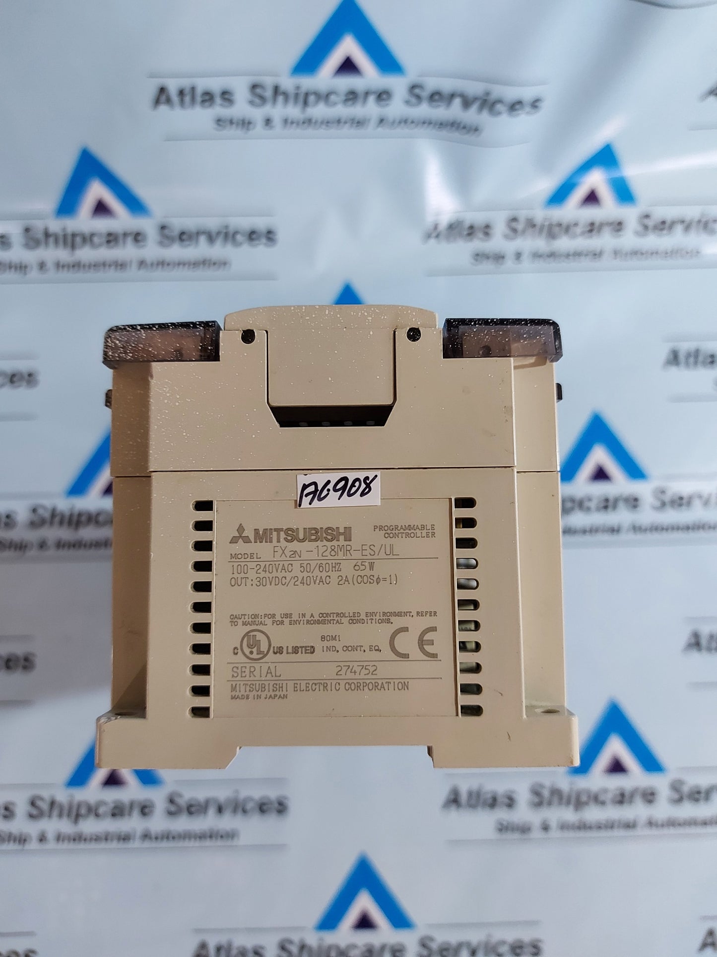MITSUBISHI FX2N-128MR-ES/UL PROGRAMMABLE CONTROLLER