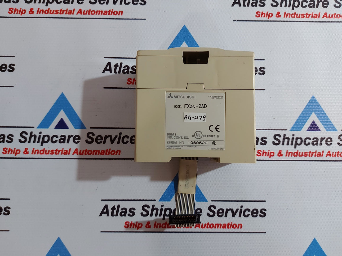 MITSUBISHI FX2N-2AD ANALOG INPUT MODULE AG479
