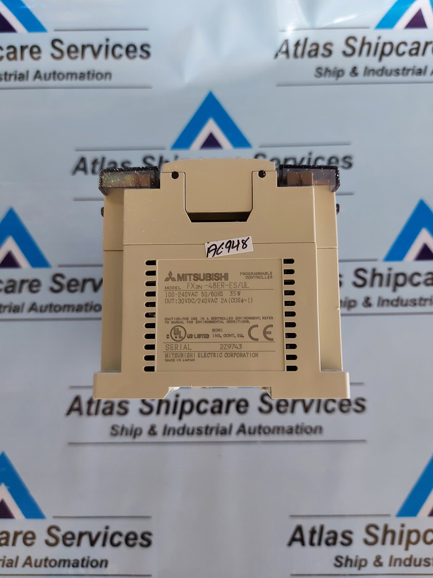 MITSUBISHI FX2N-48ER-ES/UL PROGRAMMABLE CONTROLLER