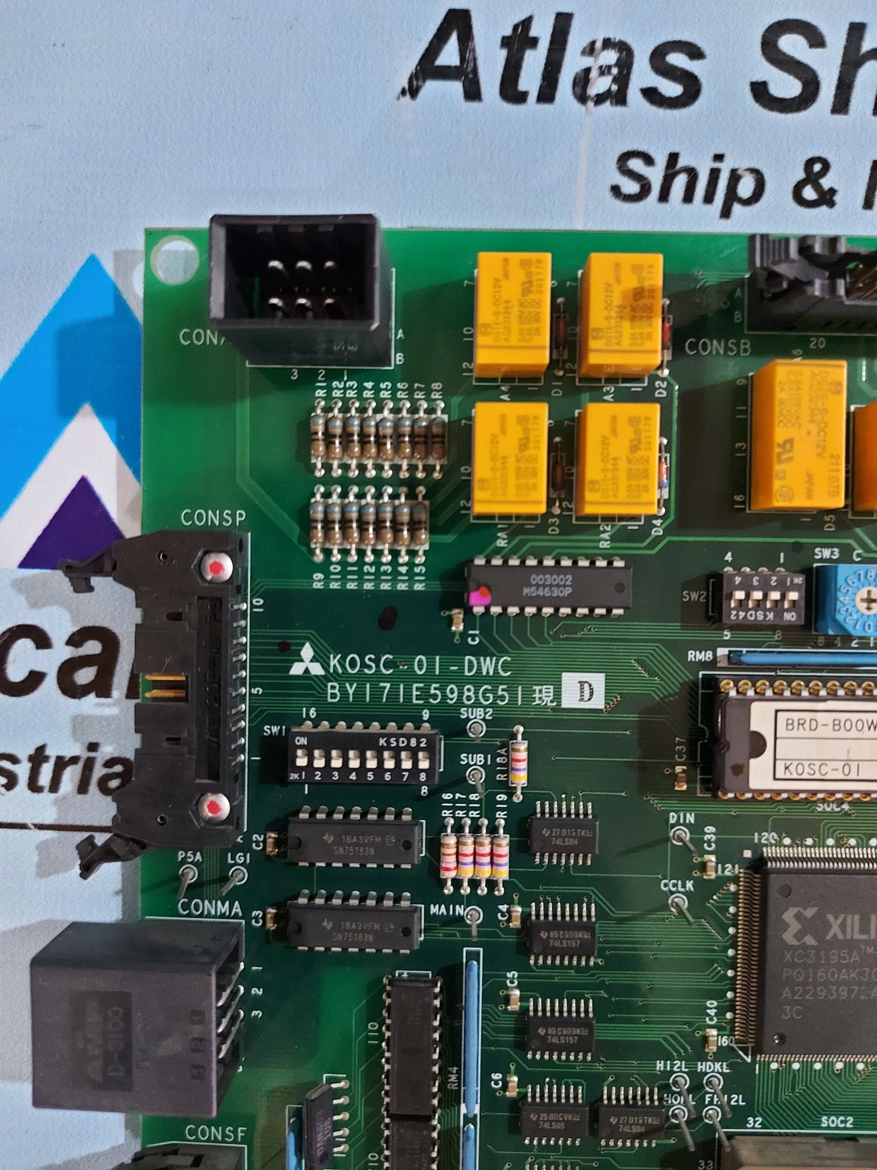 MITSUBISHI KOSV-01-DWC CIRCUIT BOARD BY171E598G51 – Atlas Shipcare