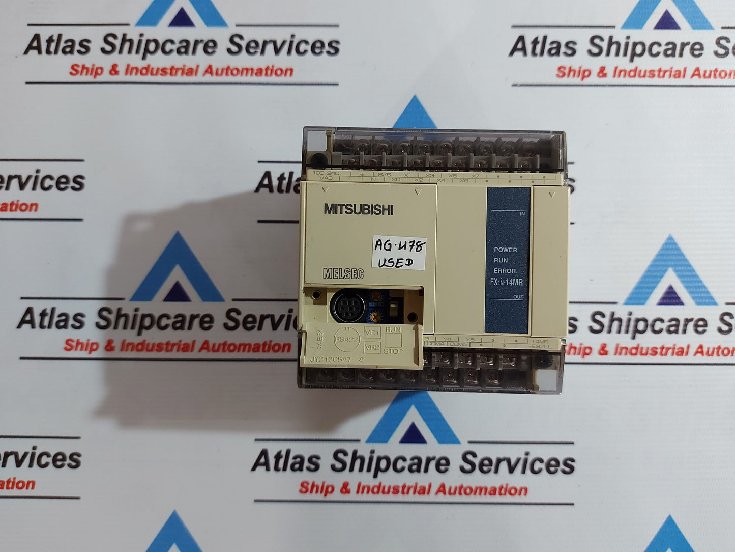 MITSUBISHI MELSEC FX1N-14MR-ES/UL PROGRAMMABLE CONTROLLER AG478