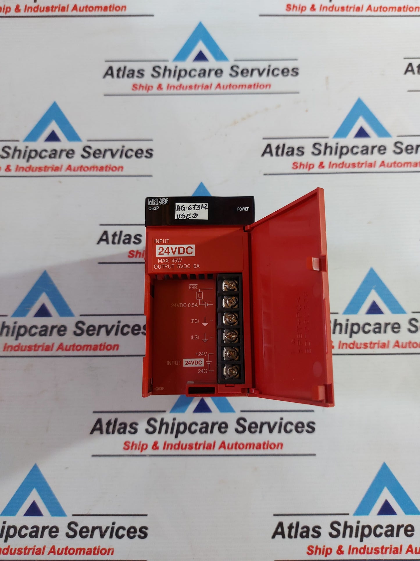 MITSUBISHI MELSEC-Q Q63P POWER SUPPLY UNIT AG673