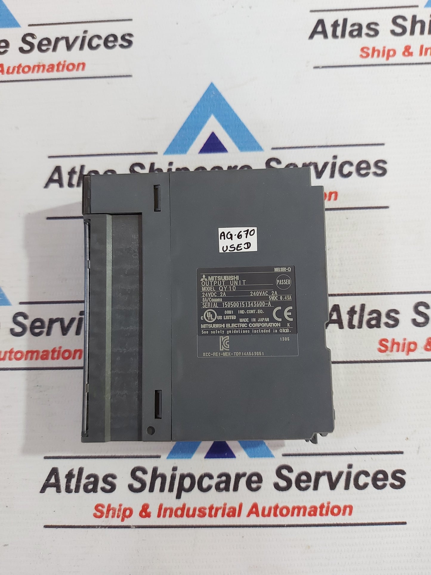 MITSUBISHI MELSEC-Q QY10 OUTPUT UNIT AG670