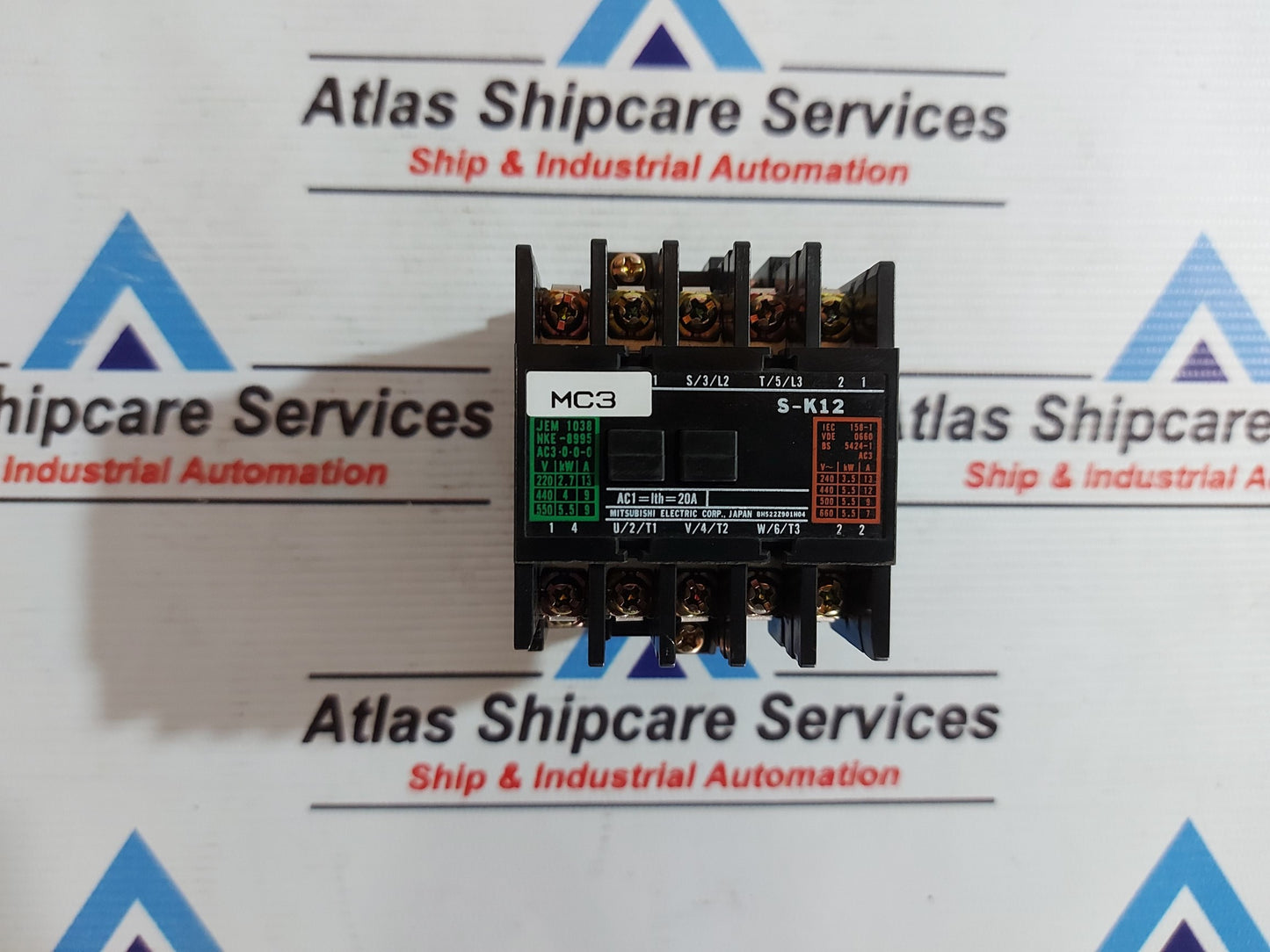 MITSUBISHI S-K12 20A MAGNETIC CONTACTOR COIL AG581