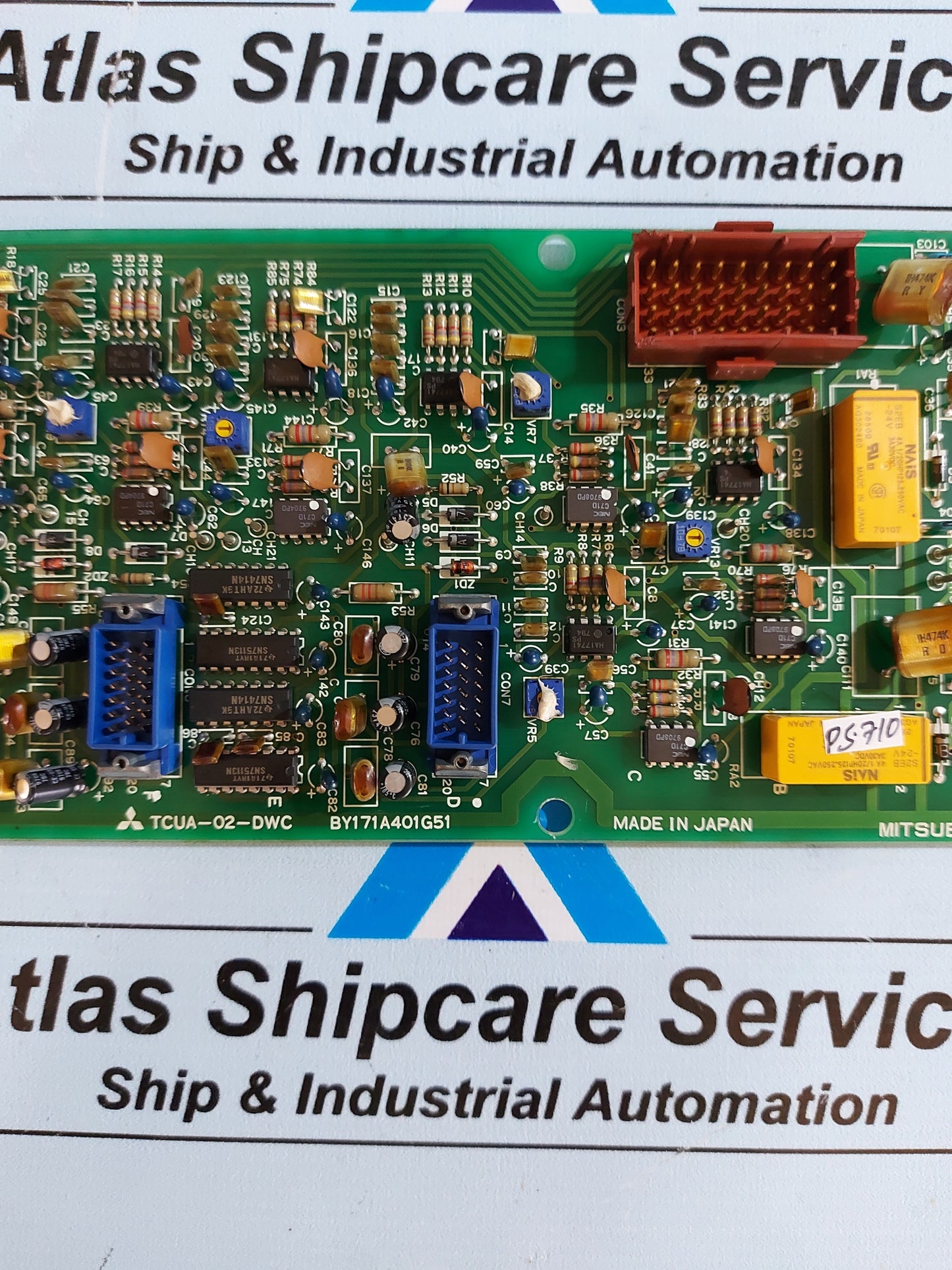 MITSUBISHI TCUA-02-DWC BY171A401G51 CONTROL BOARD
