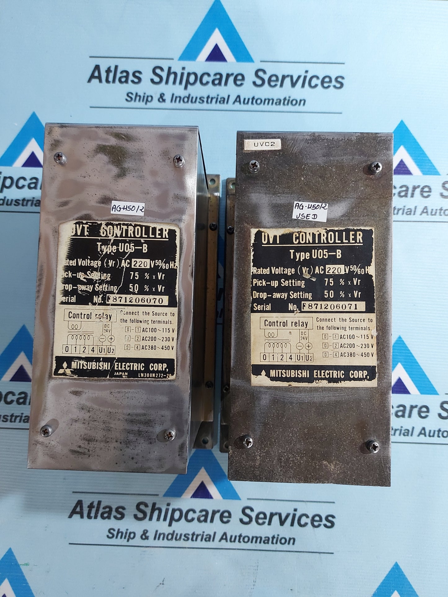 MITSUBISHI U05-B UVT CONTROLLER AC220V 50/60Hz AG450