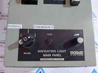 MK MALLING KONTROL 826.52 NAVIGATION LIGHT MAIN PANEL AG503