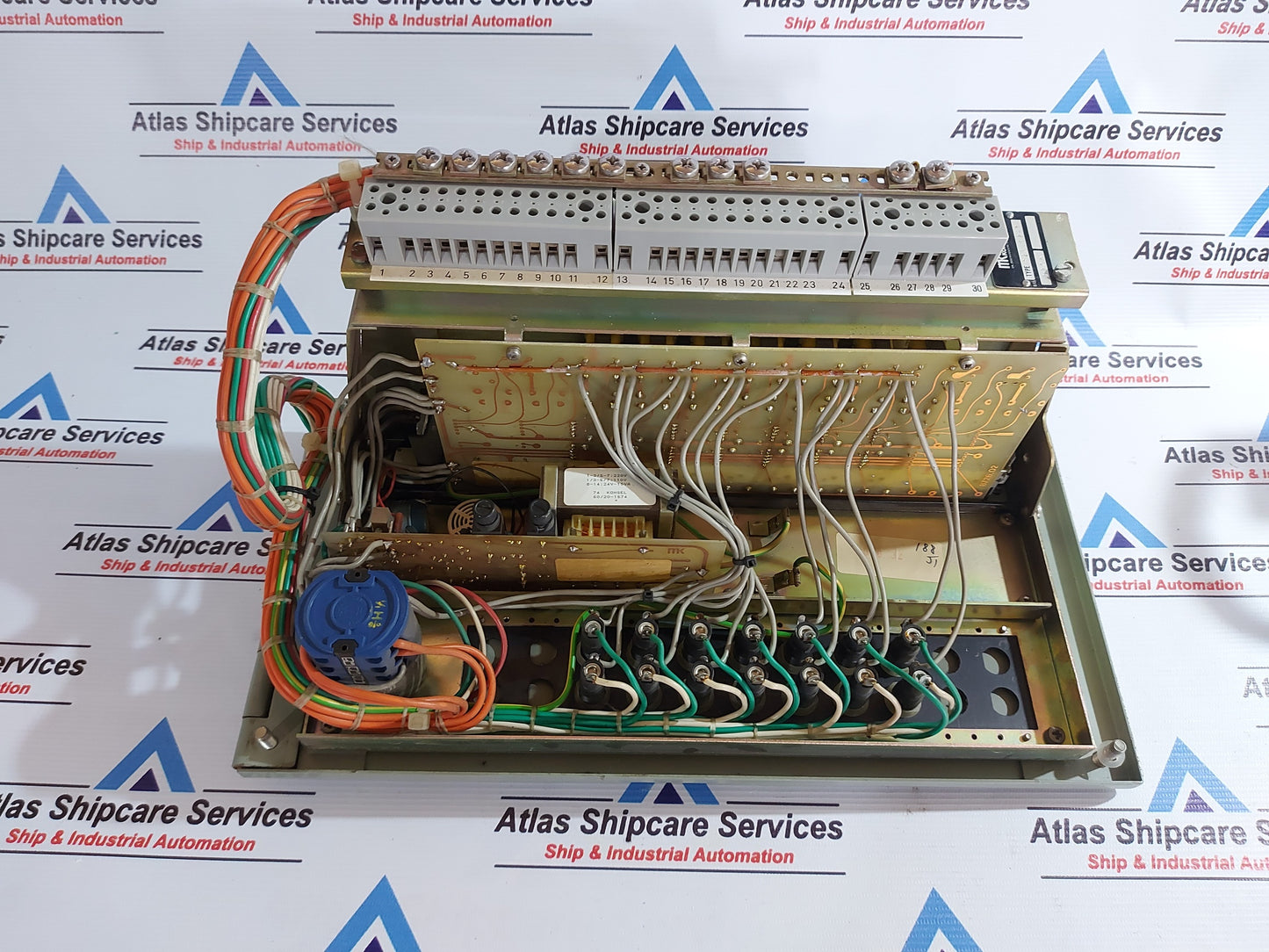 MK MALLING KONTROL 826.52 NAVIGATION LIGHT MAIN PANEL AG503