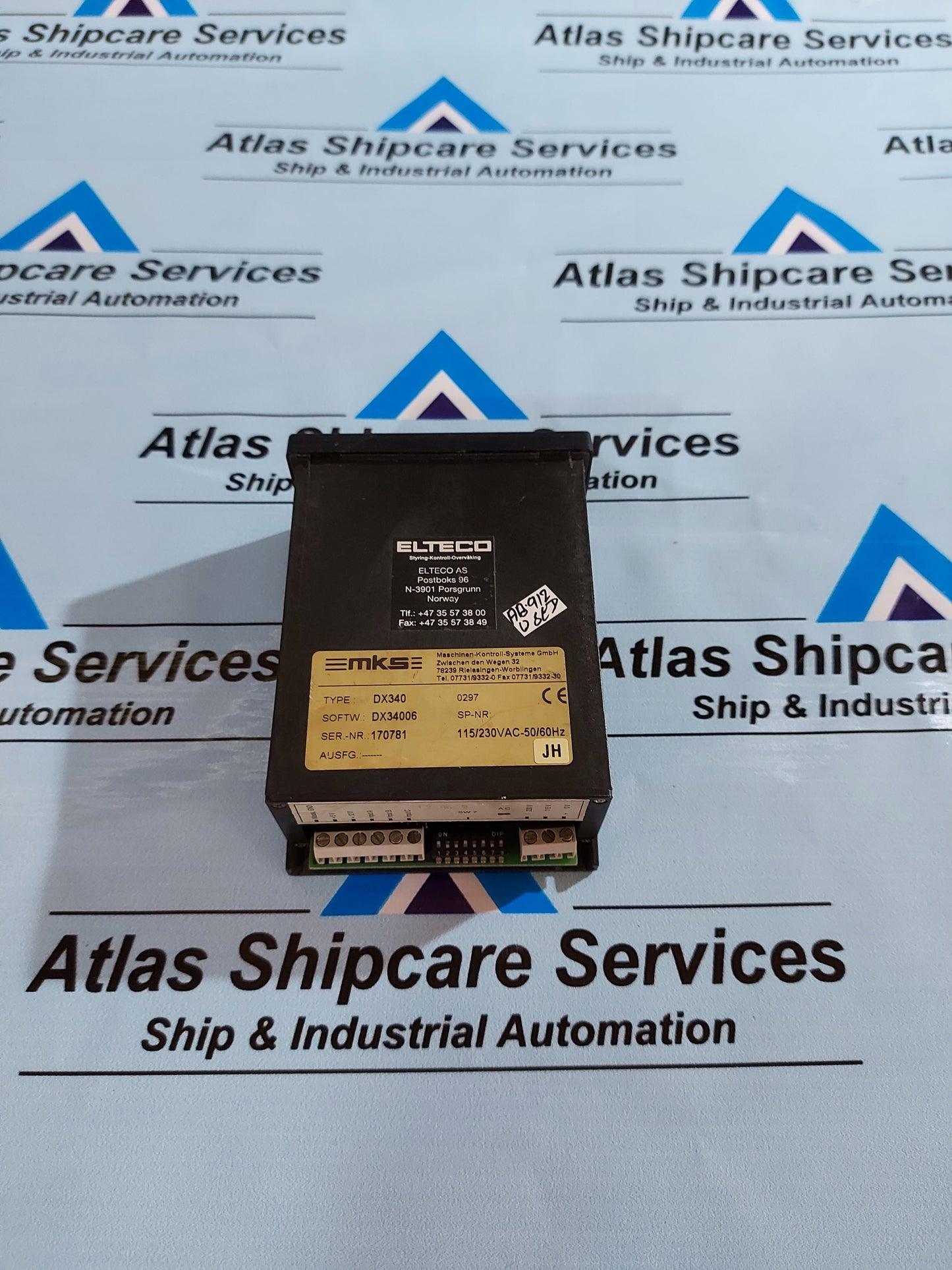 MKS CONTROLLER DX340 UNIVERSAL DISPLAY