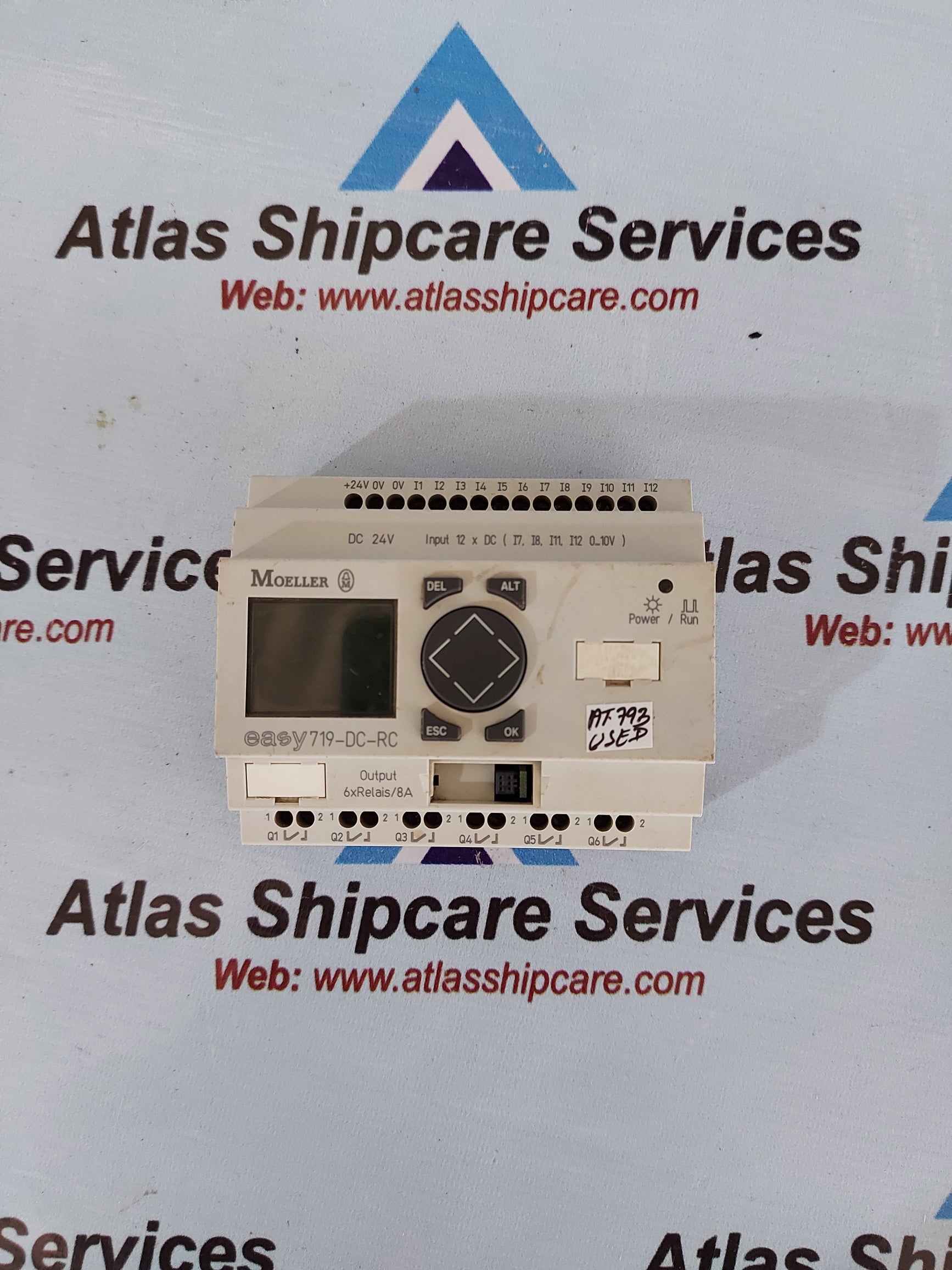 MOELLER EASY 719 DC RC PROGRAMMABLE RELAY Atlas Shipcare Services Moeller easy 719 dc rc programmable relay atlas shipcare services
