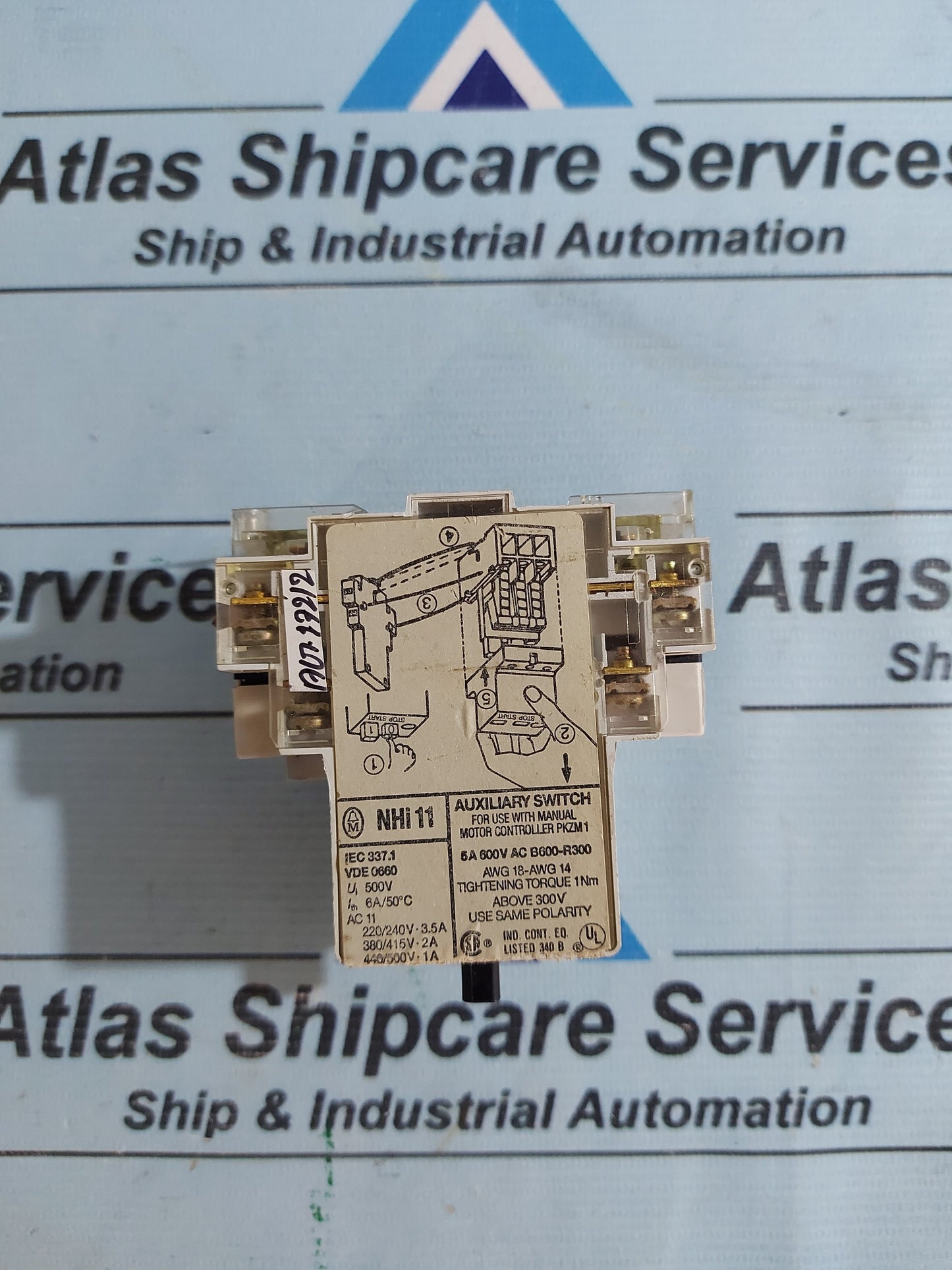 MOELLER PKZM 1-2.4 THERMAL MAGNETIC CIRCUIT BREAKER AG172