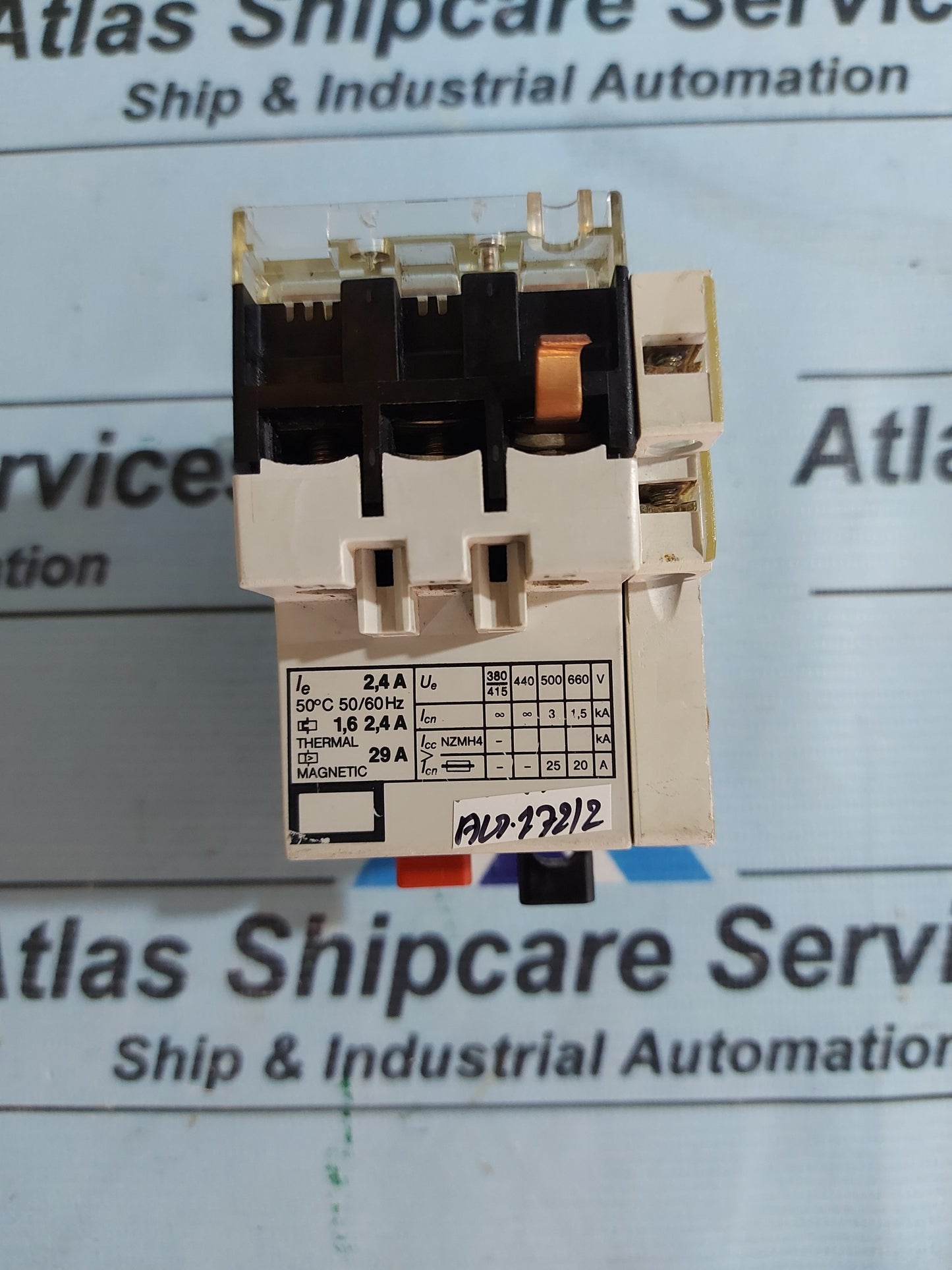 MOELLER PKZM 1-2.4 THERMAL MAGNETIC CIRCUIT BREAKER AG172