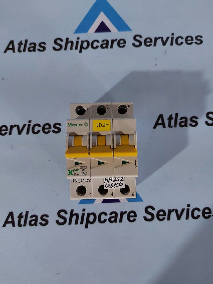 MOELLER XPOLE PLSM-C25/3-MW OVER CURRENT SWITCH