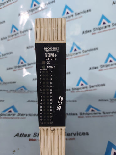 MOORE 39SDM024DCCBN 16101-174/07 APACS SDM+ STANDARD DISCARETE MODULE