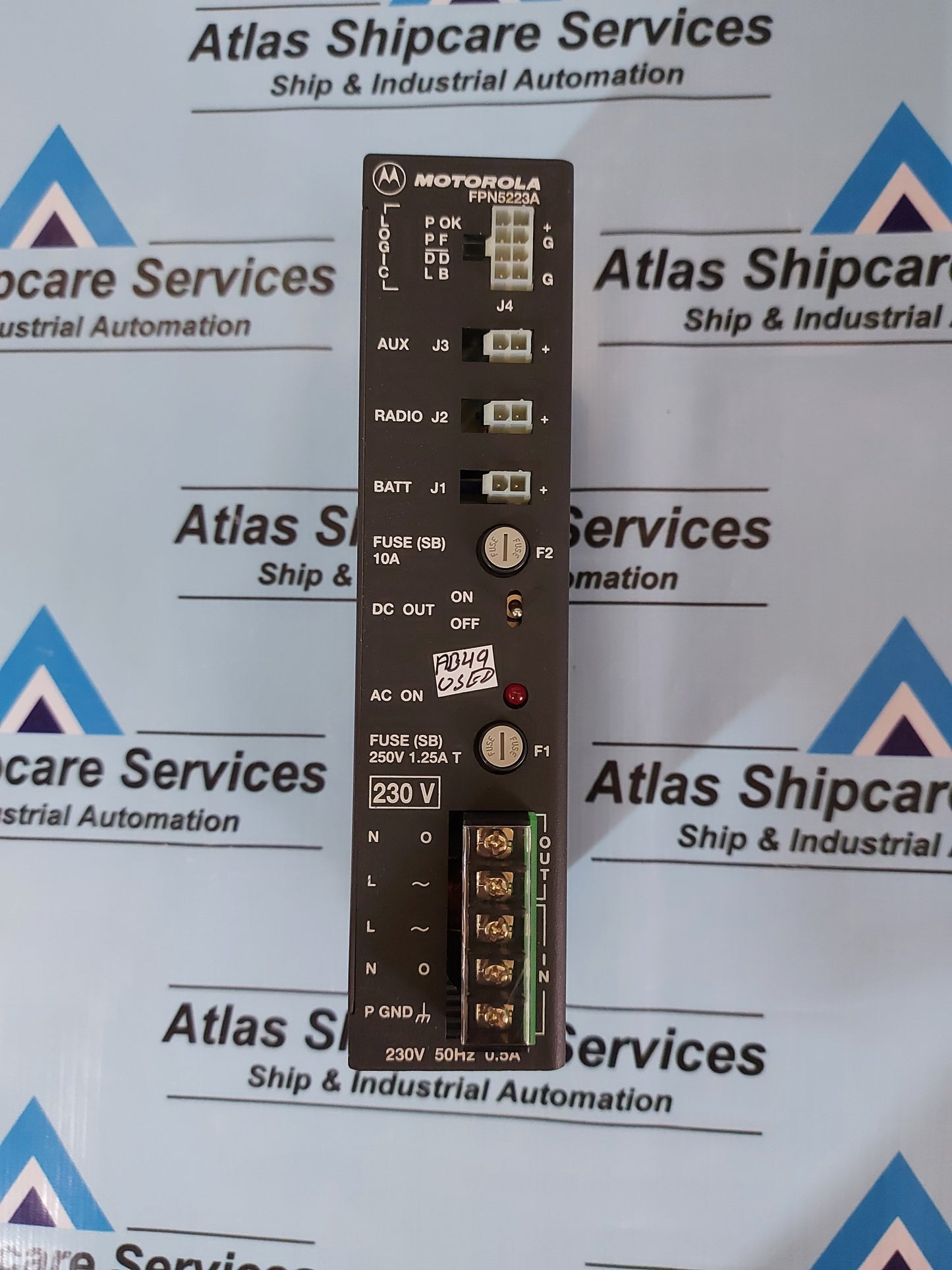 MOTOROLA MOSCAD SCADA RTU POWER SUPPLY FPN5223A