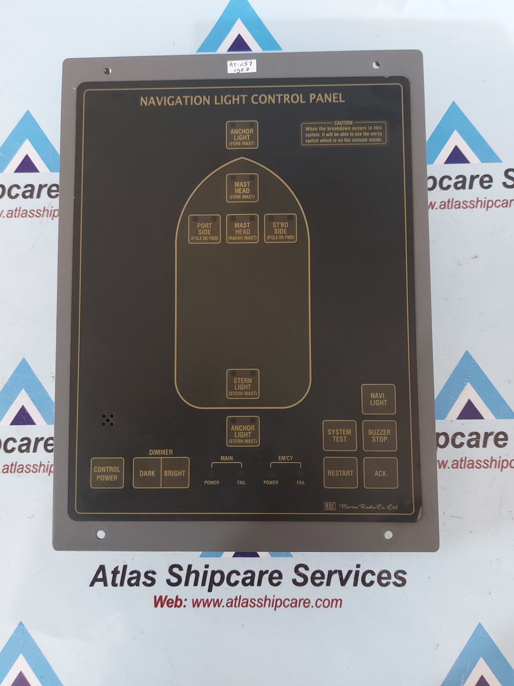MRC Navigation Light Control Panel – Atlas Shipcare Services