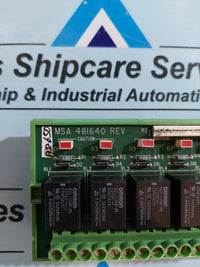 MSA 481640 REV 3 RELAY MODULE