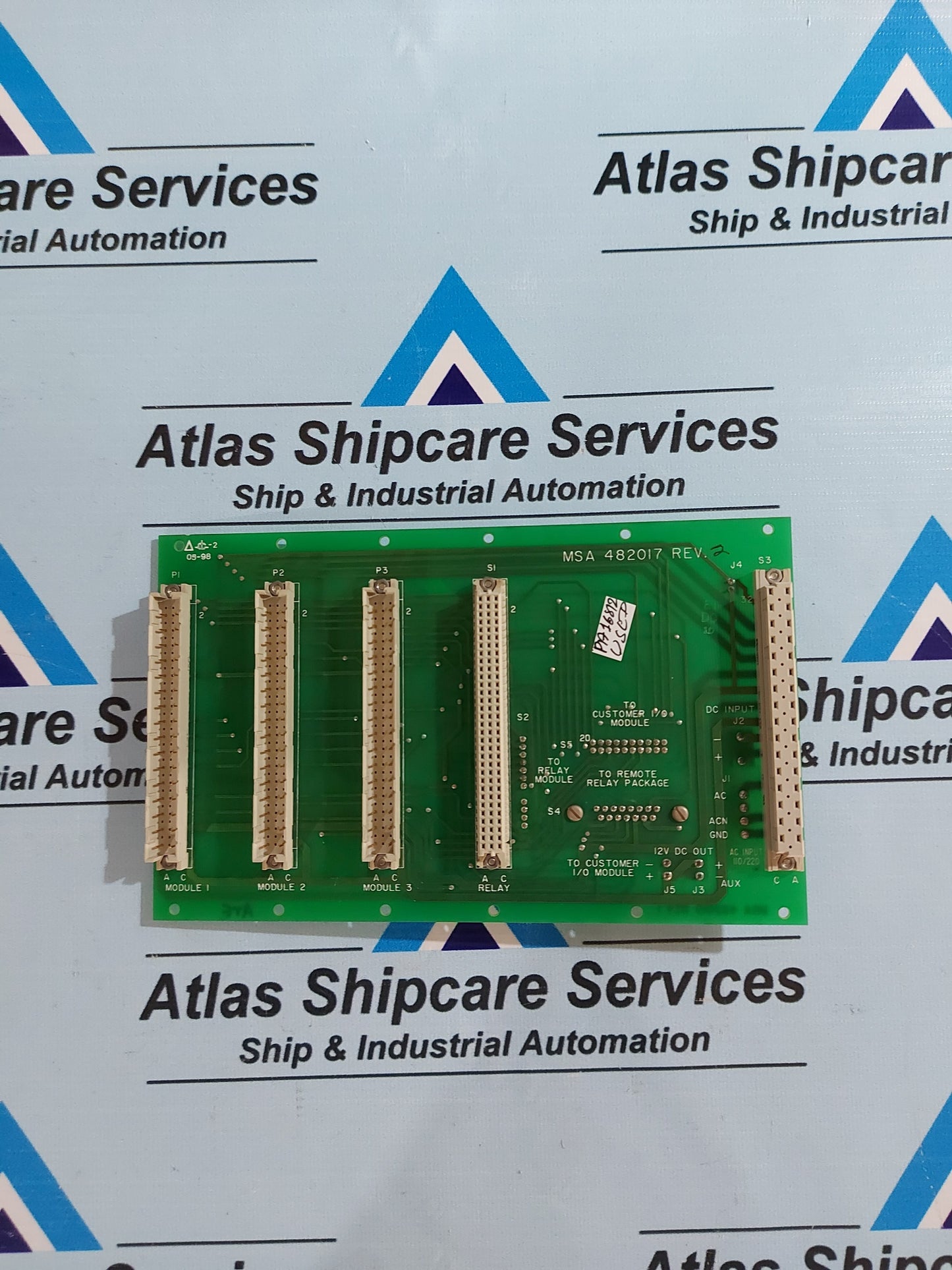 MSA 482017 REV.2 PCB CARD
