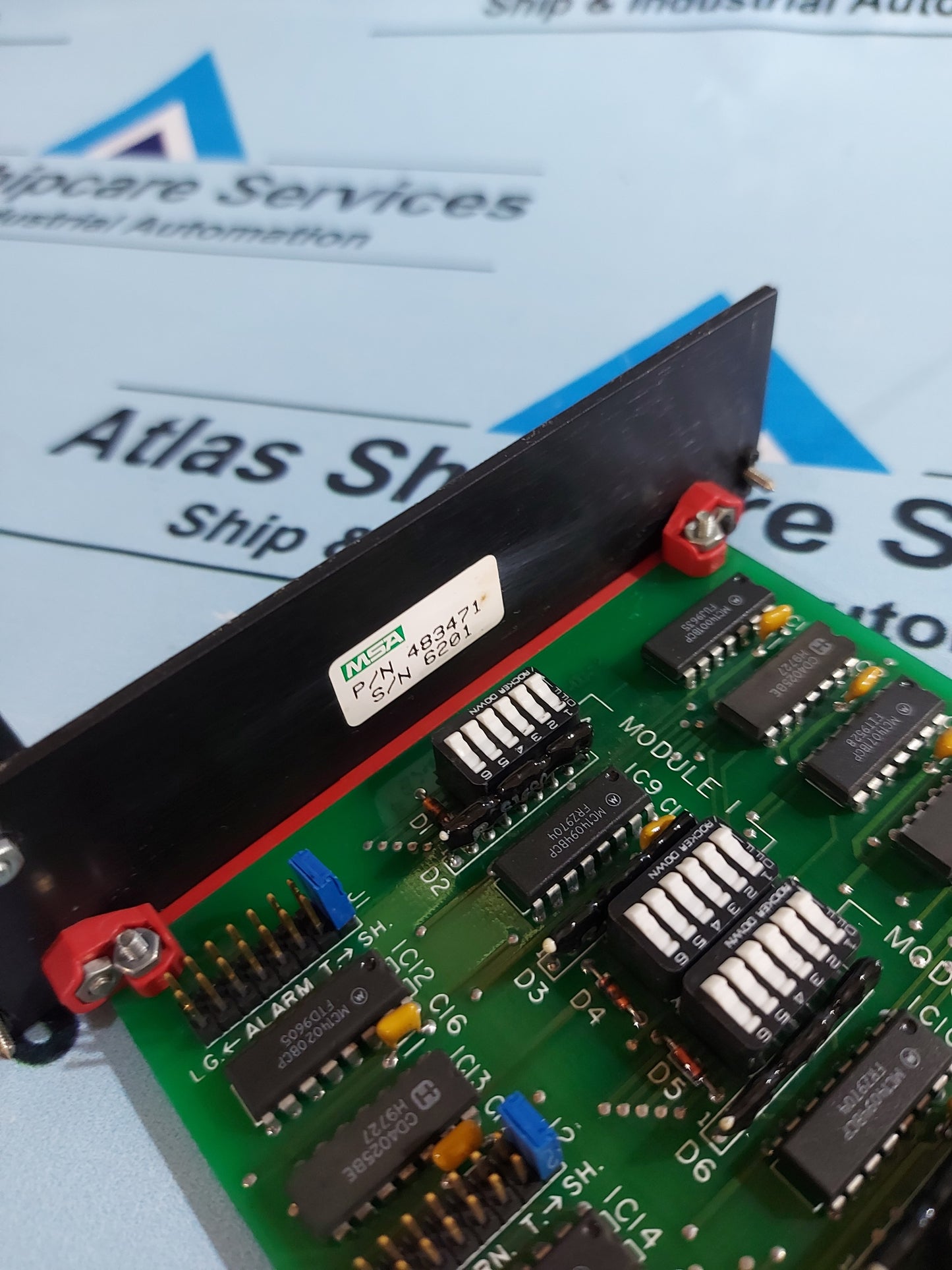 MSA 483471 RELAY PROGRAMMER MODULE 5000 D482536 REV.4