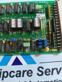 MSA 483471 RELAY PROGRAMMER MODULE 5000 D482536 REV.4