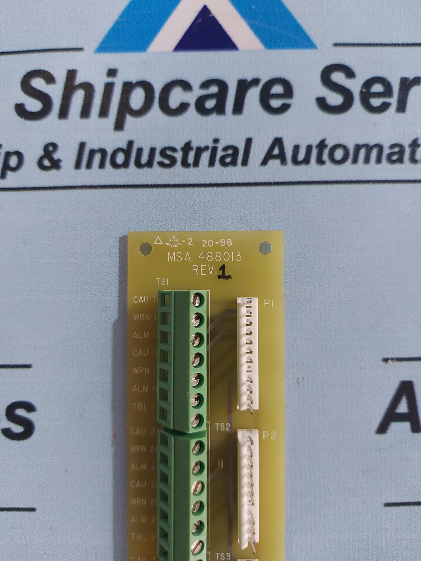 MSA 488013 REV.1 PCB CARD