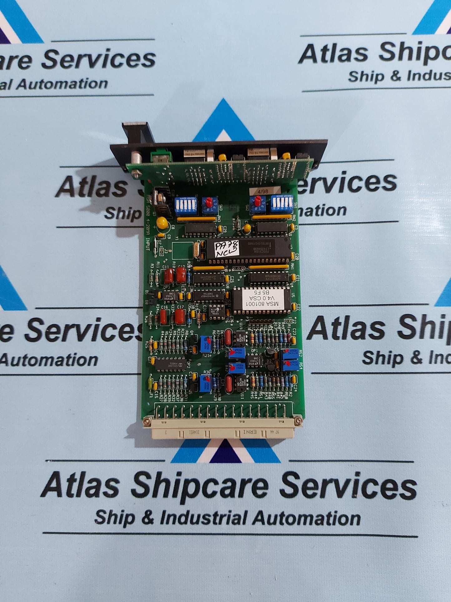 MSA 5000 4-20mA ANALOG INPUT MODULE PN 814441