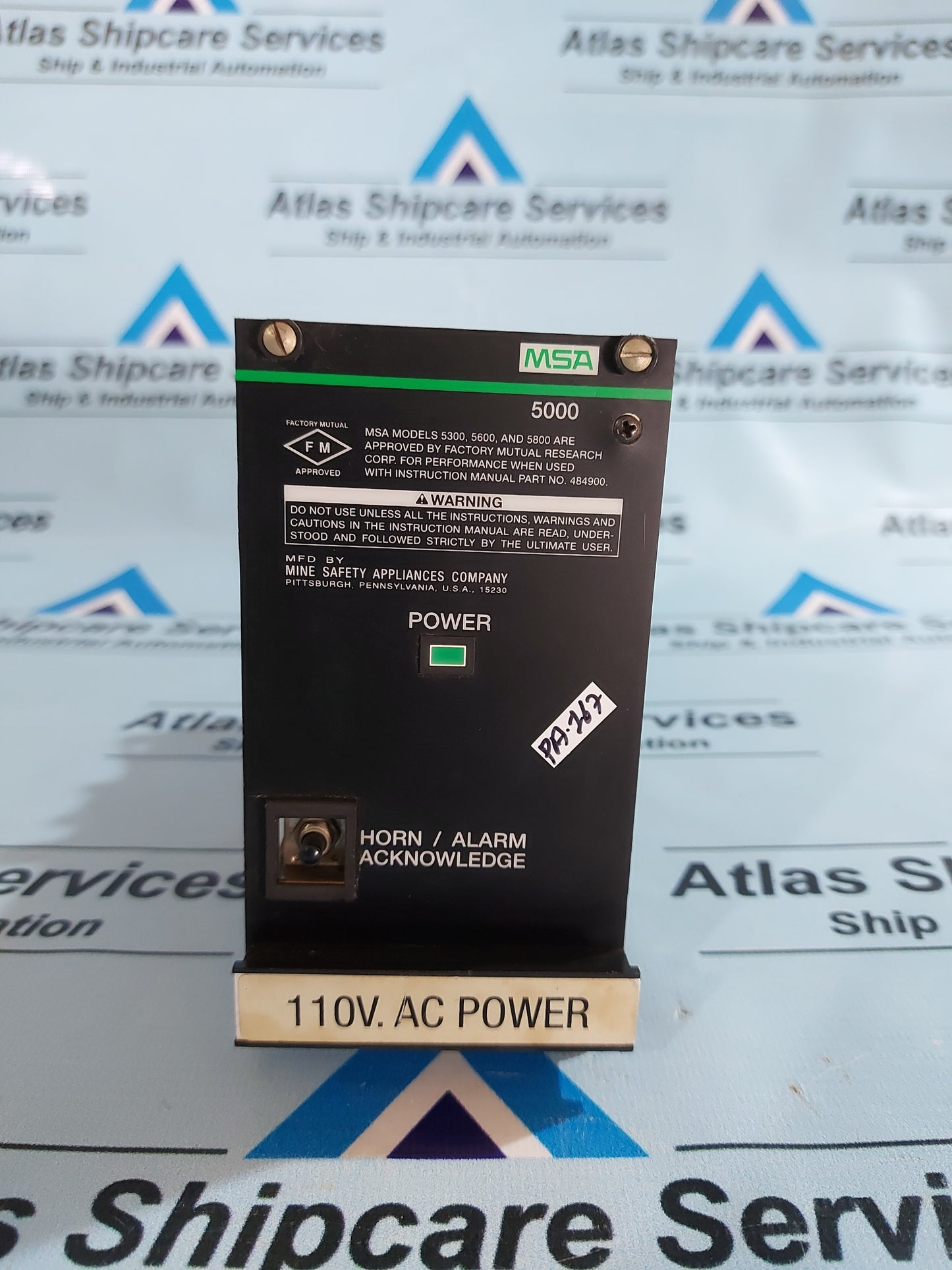 MSA 5000 POWER SUPPLY P/N 482459
