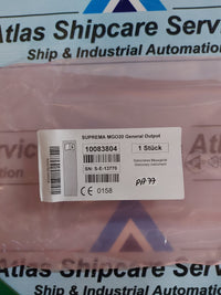 MSA AUER SUPREMA MGO GENERAL OUTPUT 10083804