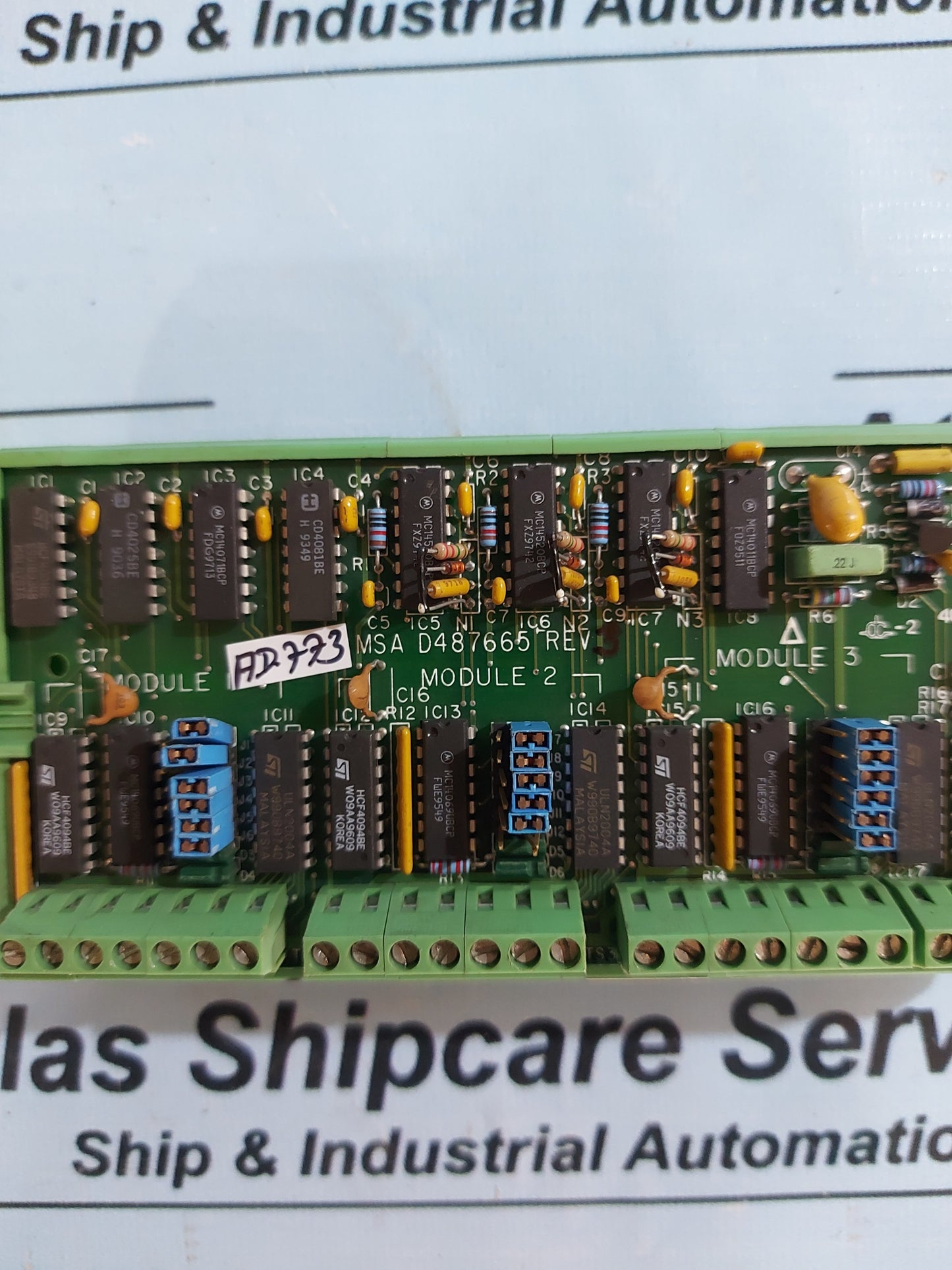 MSA D487665 REV.3 MODULE BOARD
