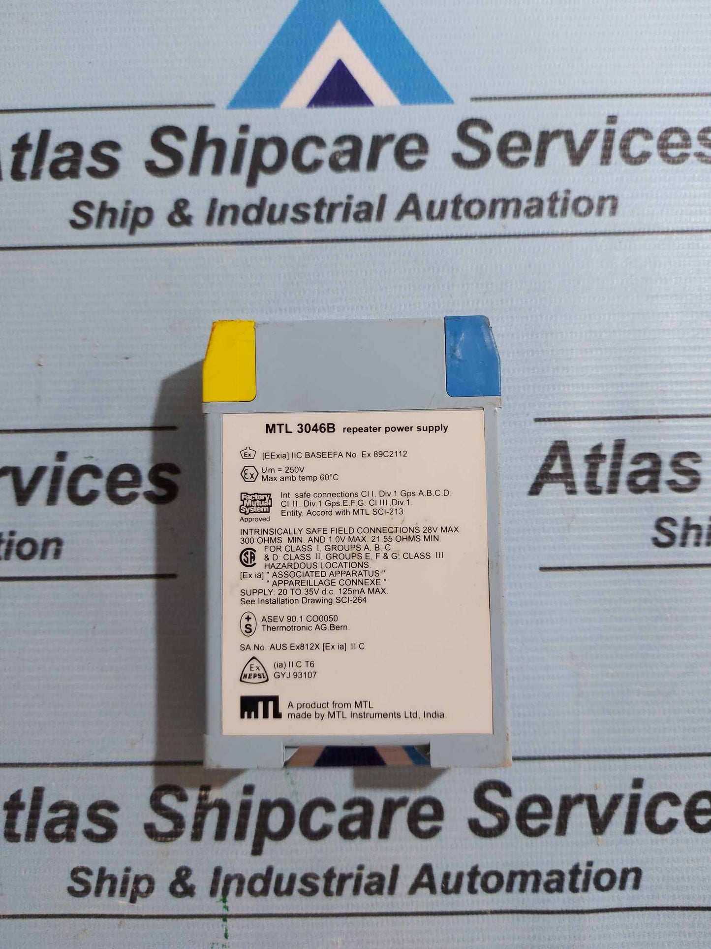 MTL INSTRUMENTS MTL 3046B REPEATER POWER SUPPLY