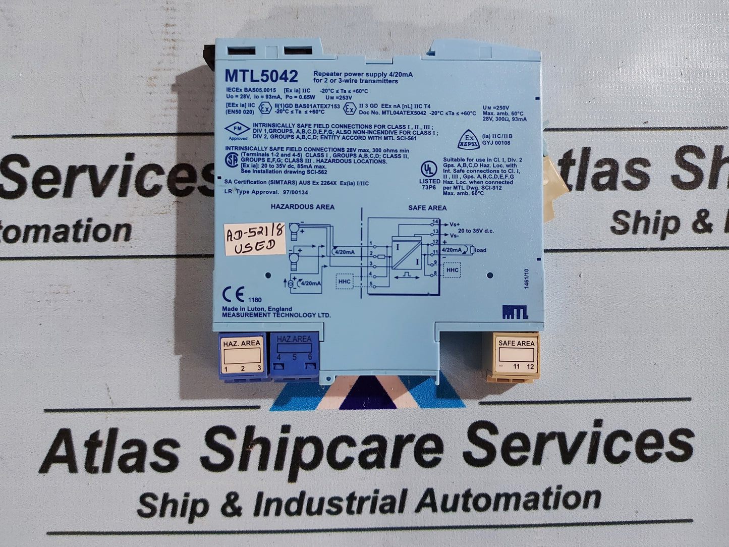 MTL MTL5042 REPEATER POWER SUPPLY