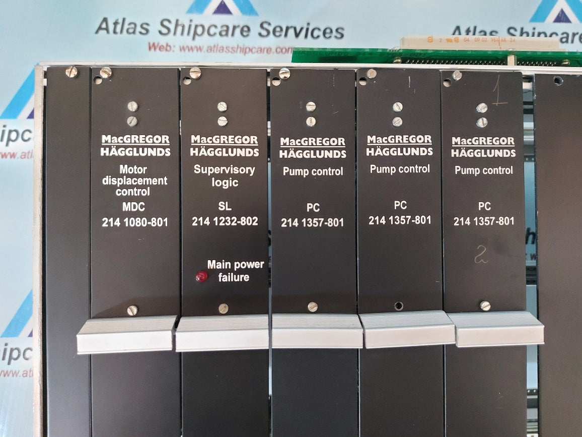Macgregor Hagglunds Control Panel System – Atlas Shipcare Services