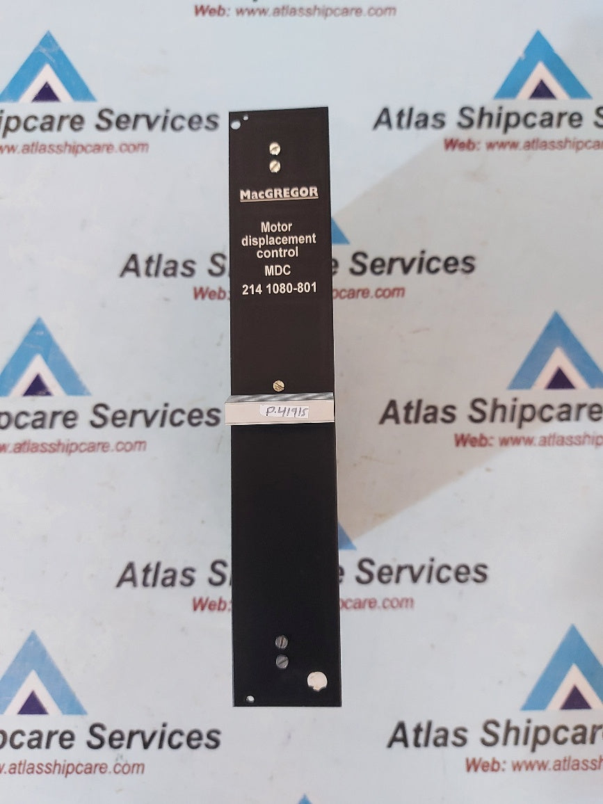 Macgregor Hagglunds MDC 214 1080-801 Motor Displacement Control Pcb Ca ...