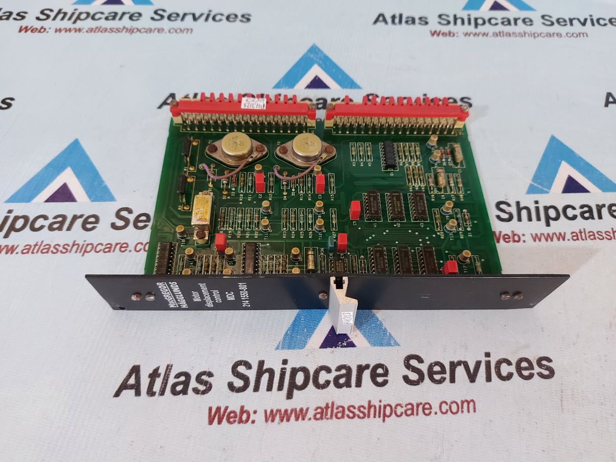 Macgregor Hagglunds MDC 214 1550-801 Motor Displacement Control Pcb Ca ...