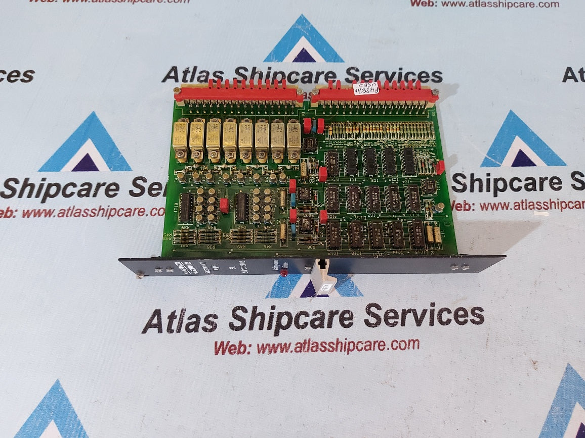 Macgregor Hagglunds SL 214 1232-802 Supervisory Logic Pcb Card