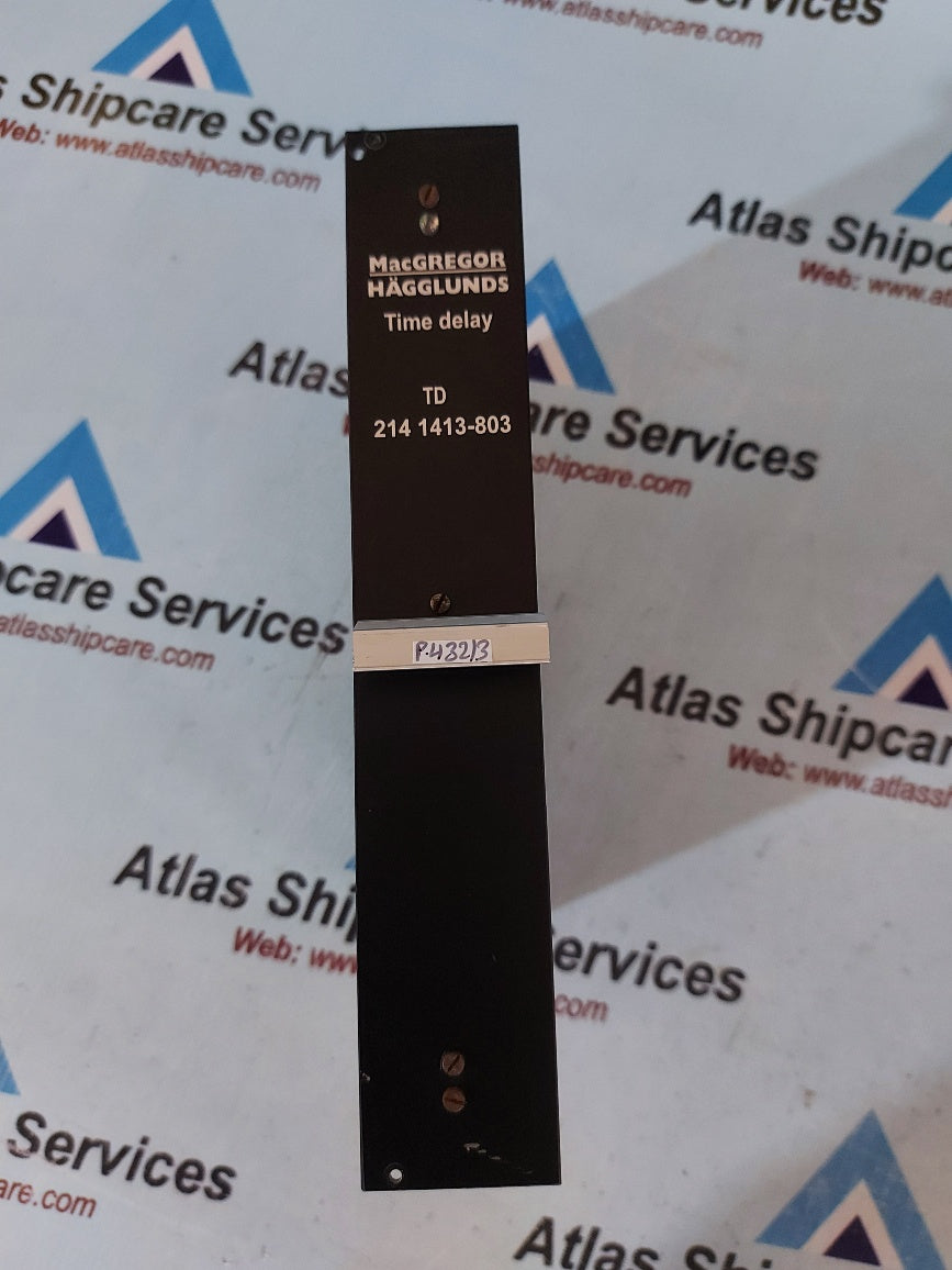 Macgregor Hagglunds TD 214 1413-803 Time Delay Pcb Card