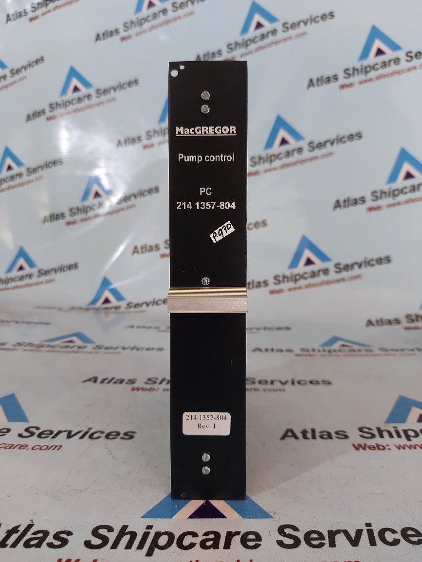Macgregor PC 214 1357-804 Pump Control Pcb Card – Atlas Shipcare Services