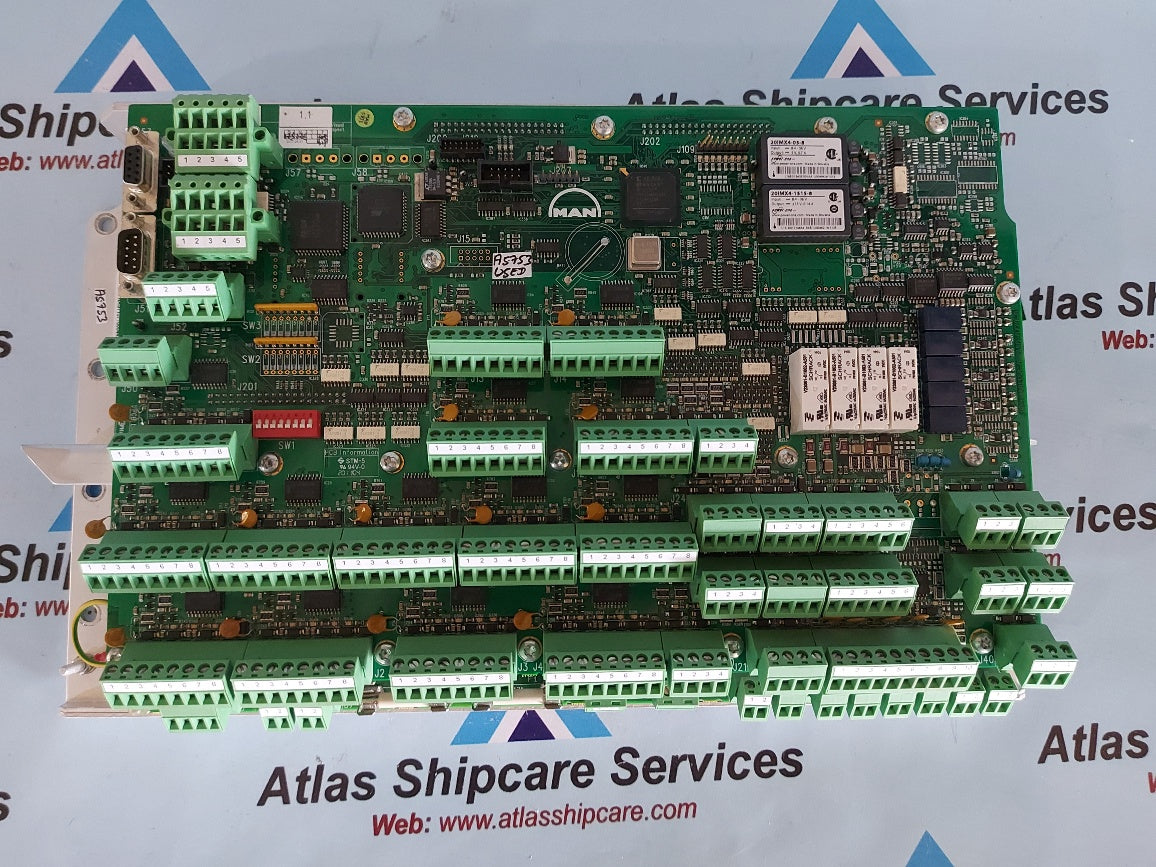 Man Diesel &amp; Turbo 1881610-7 Master Control Unit