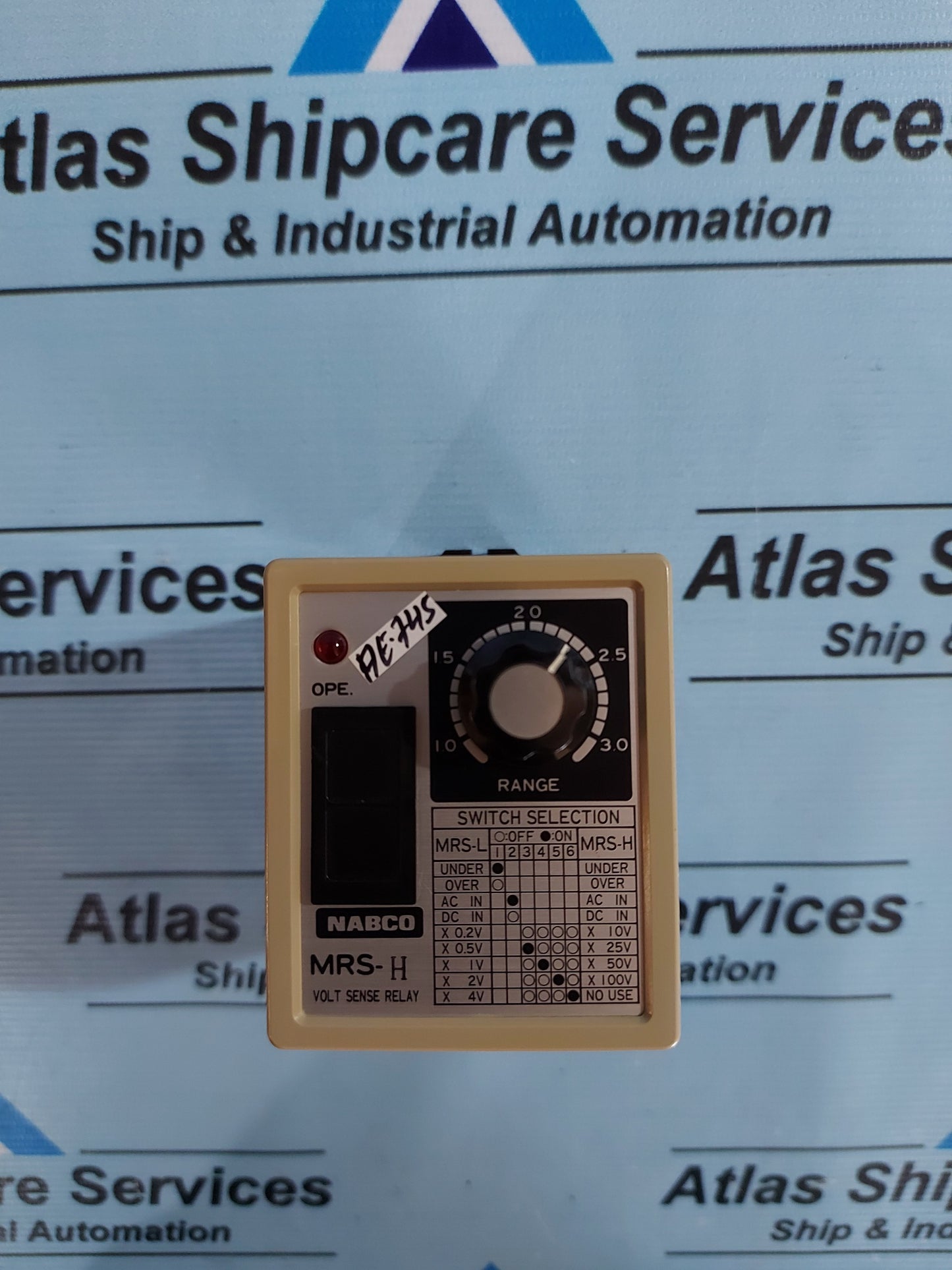 NABCO MRS-H VOLT SENSE RELAY