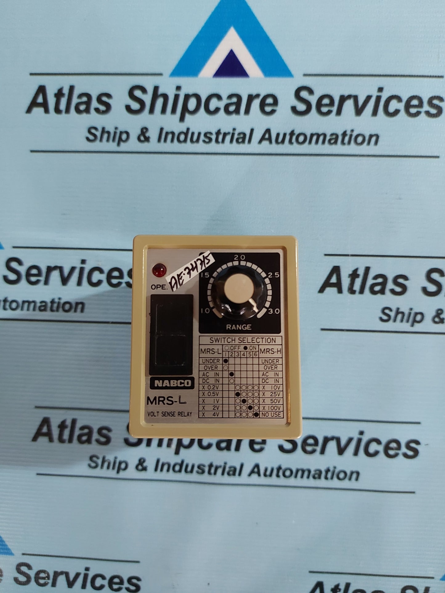 NABCO MRS-L VOLT SENSE RELAY