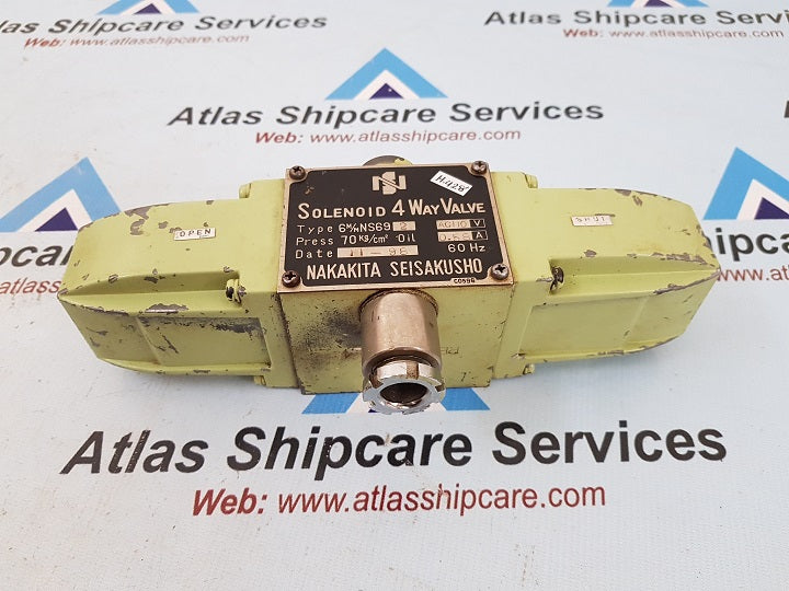 Nakakita 6M/N NS59-2 4-Way Solenoid Valve H428