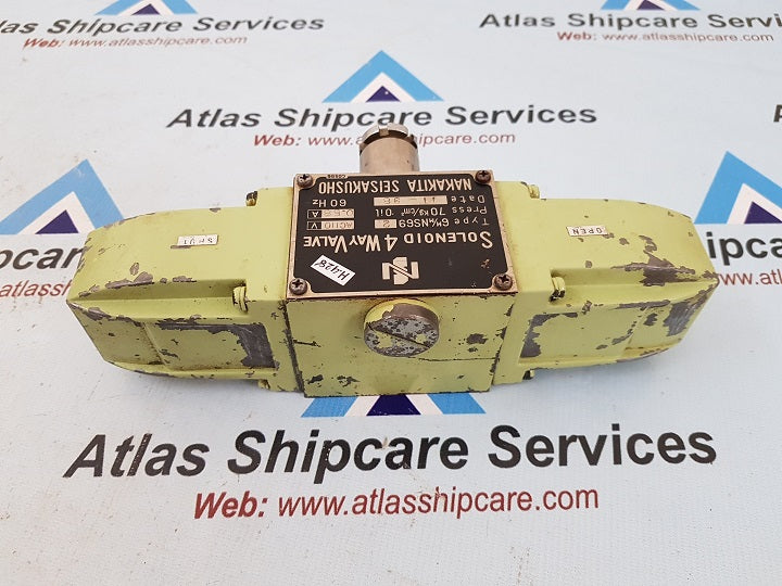Nakakita 6M/N NS59-2 4-Way Solenoid Valve H428