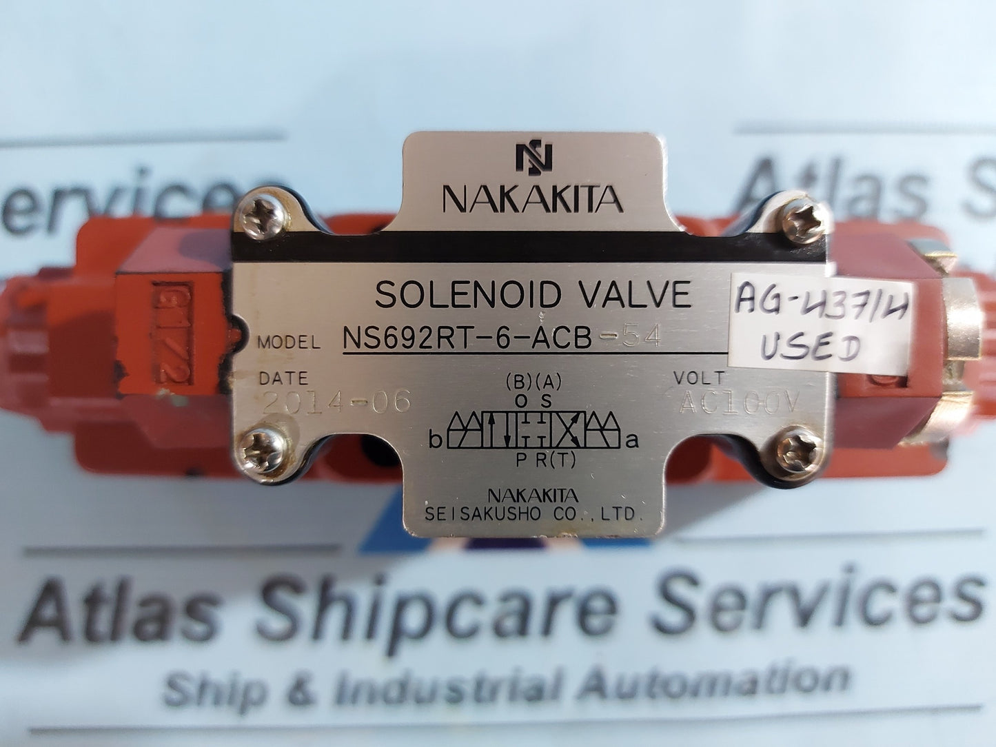 NAKAKITA SEISAKUSHO NS692RT-6-ACB-54 SOLENOID VALVE AG437