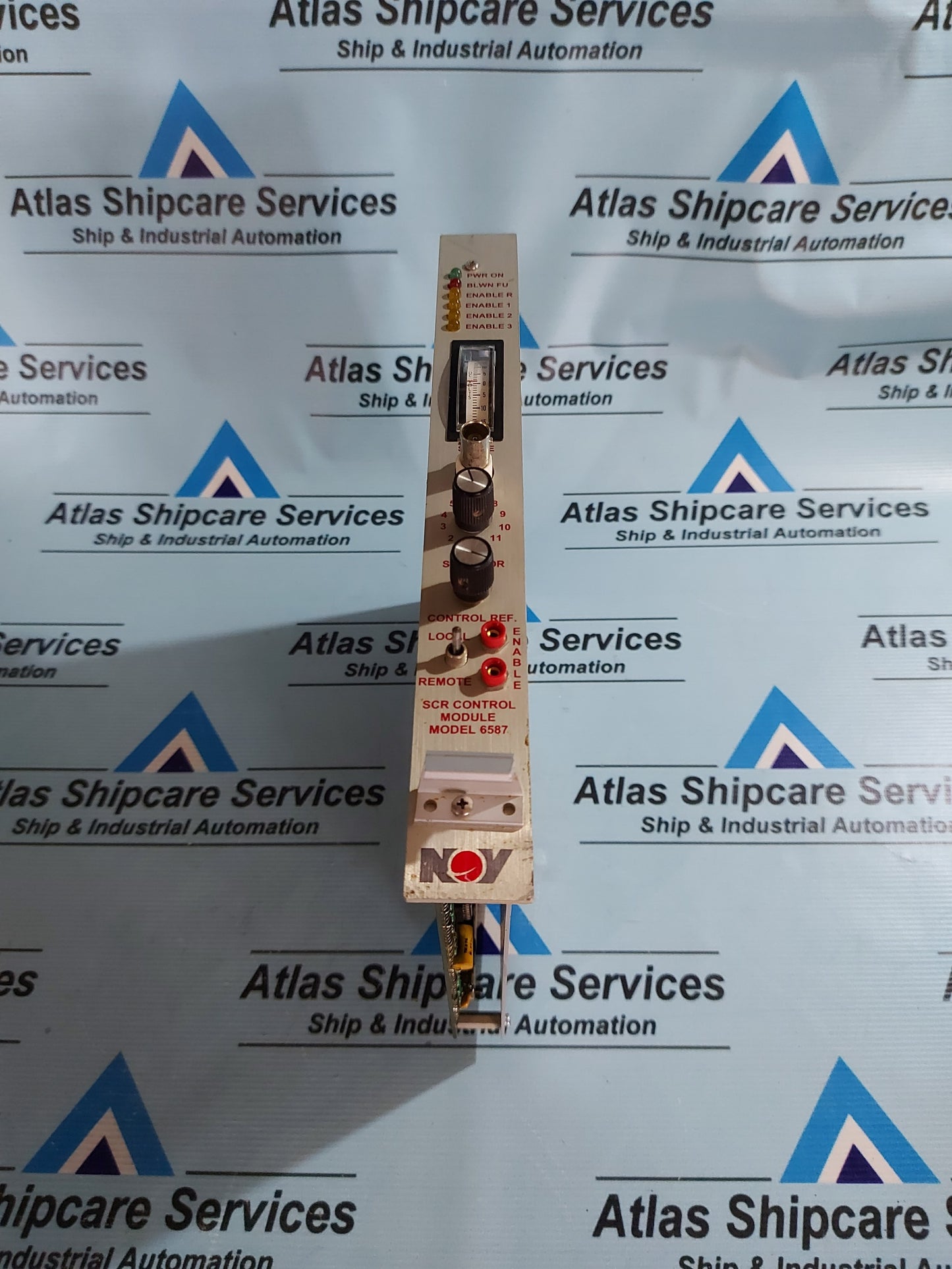 NATIONAL OILWELL SCR CONTROL MODULE BD.018-006587 REV.A